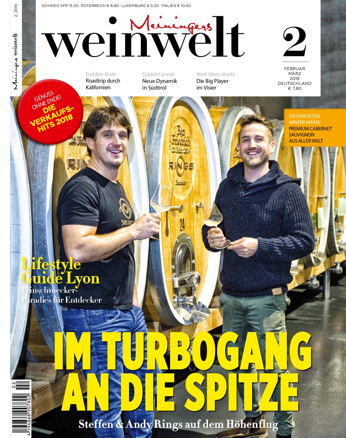 febbraio/marzo 2019 – Pinot grigio delle Venezie – der Graue Mausert Sich