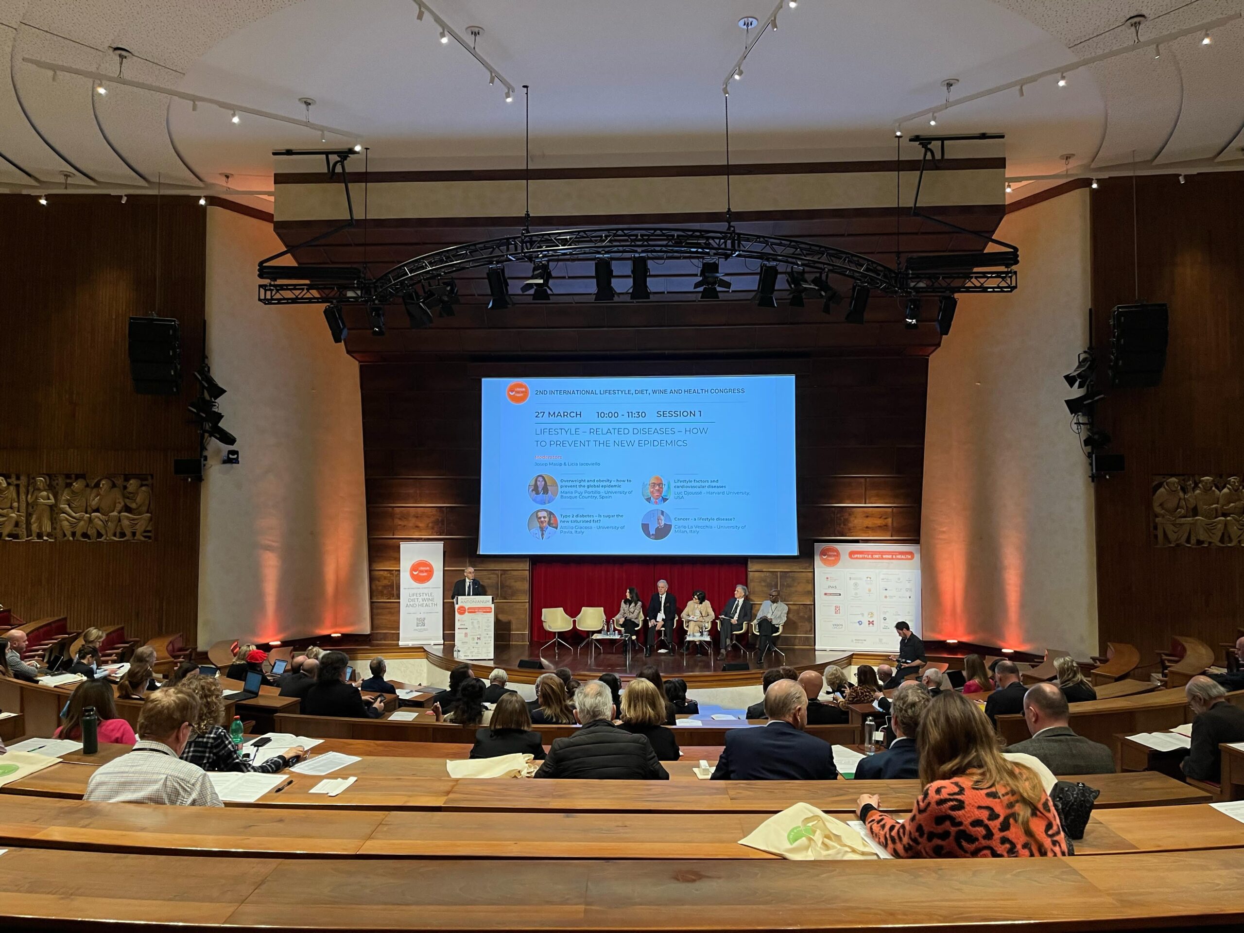 IL CONSORZIO DOC DELLE VENEZIE SPONSOR AL 2° CONGRESSO INTERNAZIONALE LIFESTYLE, DIET, WINE & HEALTH ORGANIZZATO DA WINE IN MODERATION