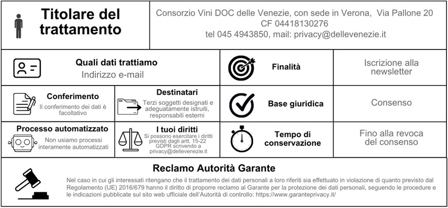 Privacy informativa newsletter