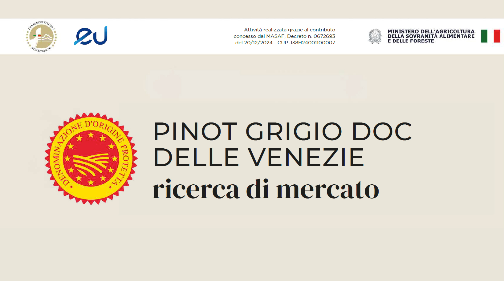 Risultati del Progetto di Ricerca sul Pinot Grigio DOC Delle Venezie