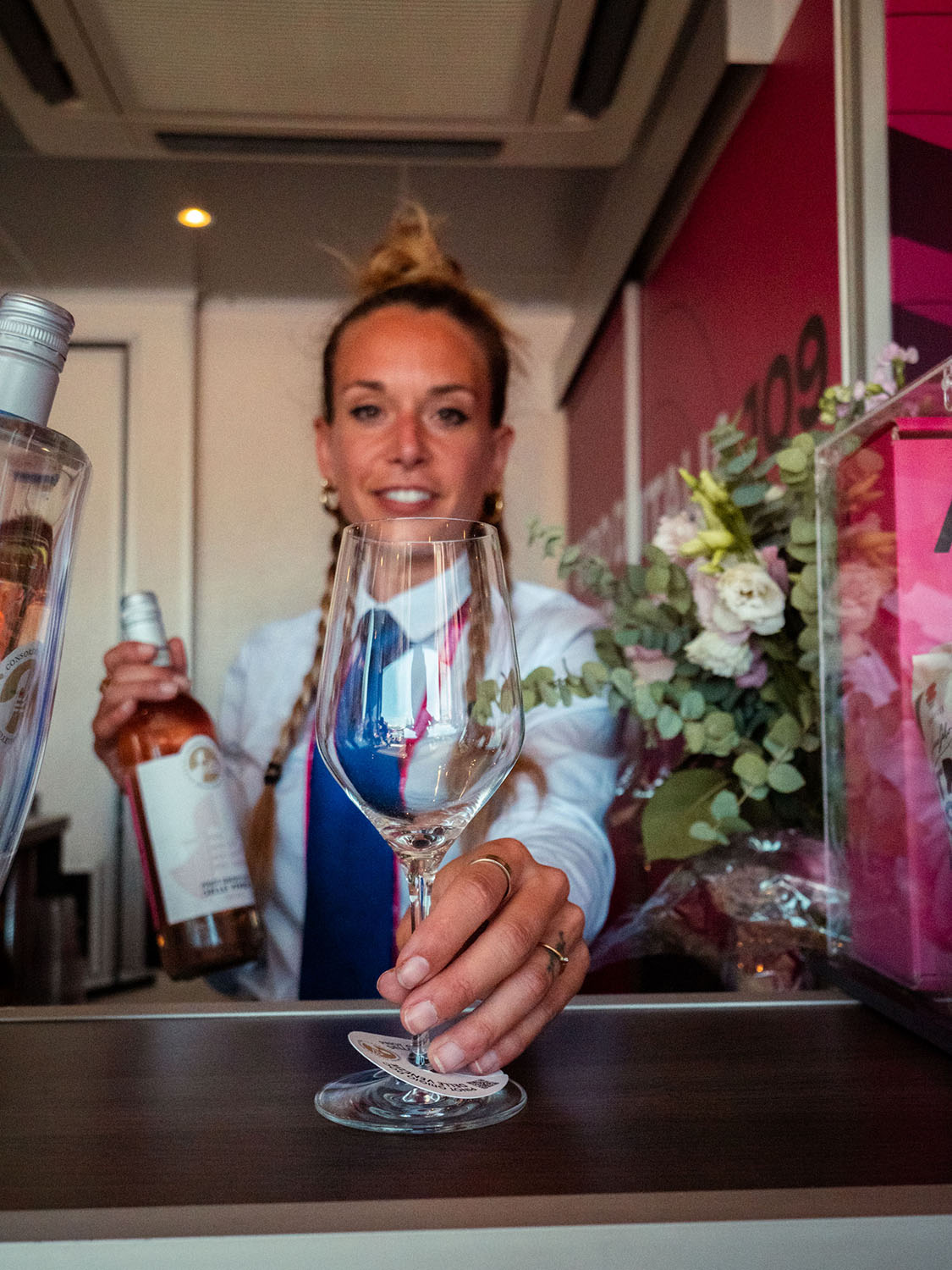 Giro Italia 2026 - Mescita vino - Pinot grigio DOC delle venezie